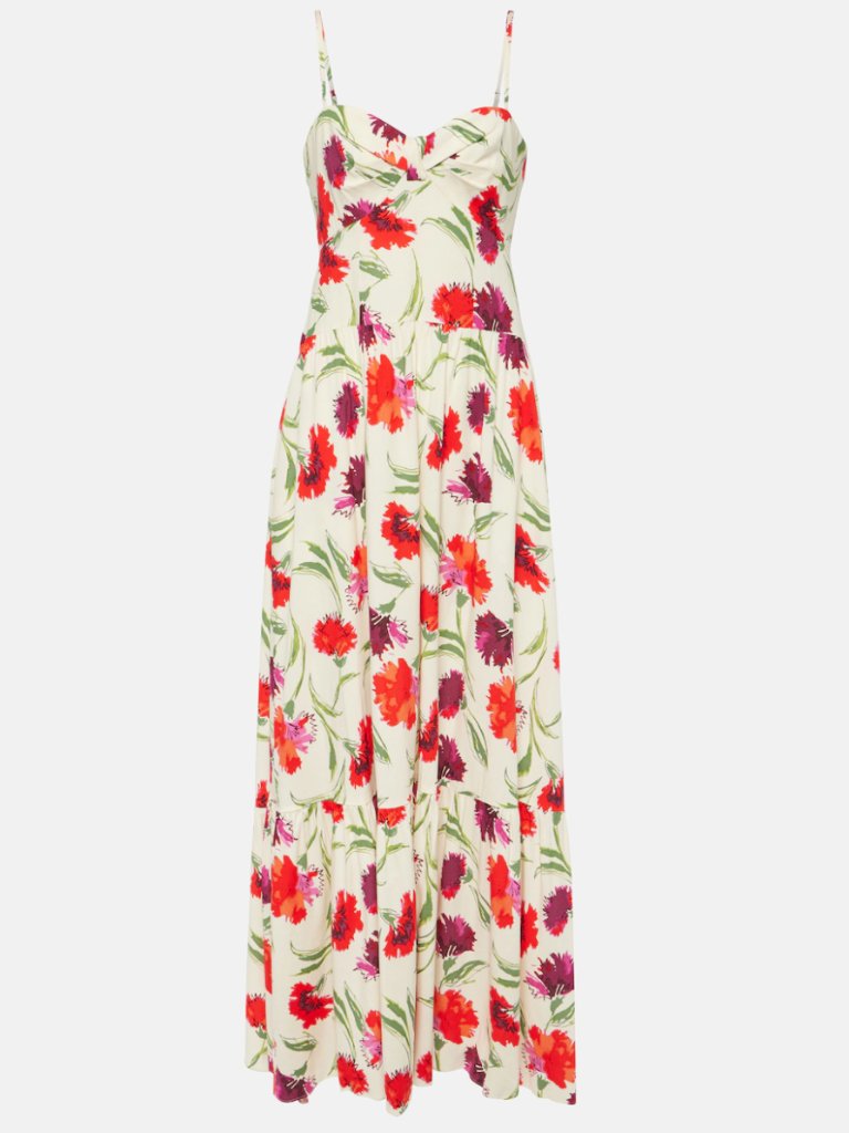 Diane Von Furstenberg Etta Floral Maxi Dress Size 2
